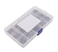 Socobeta Stainless Steel Resistant Screw Kit for Machinery, Furniture, Repair, and Inventions 500pcs M2 M3 M4 Assorted Screw Set