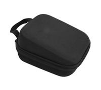 Socobeta Storage Case EVA Nylon Compact Organizer for Travelers with Handle and Secure Velvet Lining Black