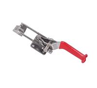 Socobeta Toggle Clamp Adjustable Stainless Steel Strong Fixture Buckle for Household Decoration 10-Inch