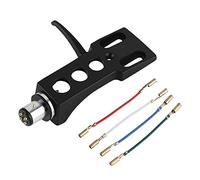 Socobeta Turntable Headshell Mount Universal LP Phono Cartridge Replacement Phonograph Head Holder Stylus Lead Wire