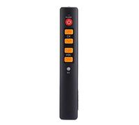 Socobeta Universal Remote Control Replaecment Learning Smart Controller with Big Buttons for TV STB DVD(Orange)