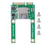 Socobeta USB2.0 Expand Card Mini PCI-E USB 2.0 Hub Controller Adapter with Internal mPCI-E Slot Expand Another USB 2.0 Interface