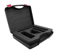 Socobeta Water Resistant Satellite Hard Case for Compact Travel Accessories with Kickstand for Outdoor Camping Adventure