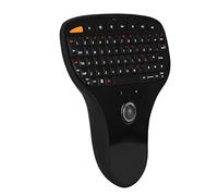 Socobeta Wireless Smooth Mini Keyboard Mini 2.4G Wireless Keyboard Trackball Keyboard Keyboard Ultra-light for TV for Computer