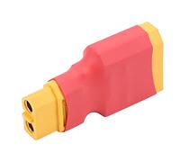Socobeta XT90 Male to XT60 Female Adapter Compact and Durable Connector Converter for RC Airplane Models Lightweight Plastic 1 Piece