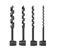 SOCOJE 4PCS Hand Auger Wood Drill Bushcraft Camping Tool