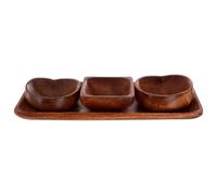 Socorro Serving Dish Set, Acacia Wood