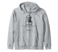 Socrates An Education Men Women Gift Zip Hoodie