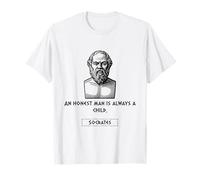Socrates an Honest Man is Always a Child Men Women Gift T-Shirt