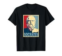 Socrates Ancient Greek Poster Style Pop Art T-Shirt T-Shirt