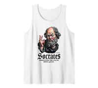 Socrates Corrupting The Youth Ancient Philosophy Philosopher Tank Top