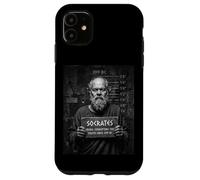 Socrates Corrupting The Youth Since 399 BC Funny Mugshot Case for iPhone 11