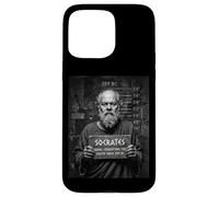 Socrates Corrupting The Youth Since 399 BC Funny Mugshot Case for iPhone 15 Pro Max