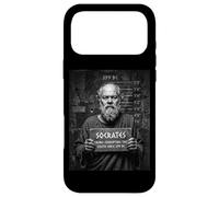 Socrates Corrupting The Youth Since 399 BC Funny Mugshot Case for iPhone 17 Pro Max