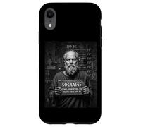 Socrates Corrupting The Youth Since 399 BC Funny Mugshot Case for iPhone XR