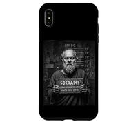 Socrates Corrupting The Youth Since 399 BC Funny Mugshot Case for iPhone XS Max