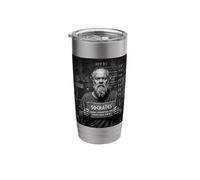 Socrates Corrupting The Youth Since 399 BC Funny Mugshot Stainless Steel Insulated Tumbler