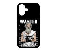Socrates Corrupting Youth Funny Philosophy Police Mugshot Case for iPhone 17