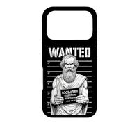 Socrates Corrupting Youth Funny Philosophy Police Mugshot Case for iPhone 17 Pro