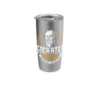 Socrates Corrupting Youth Meme for a Philosopher Stainless Steel Insulated Tumbler