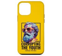 Socrates Corrupting Youth Philosopher Funny Greek Philosophy Case for iPhone 12 mini