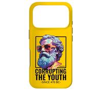 Socrates Corrupting Youth Philosopher Funny Greek Philosophy Case for iPhone 17 Pro