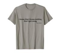 Socrates Dont Get Smug Ancient Greece Classics Philosophy T-Shirt