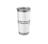 Socrates Dont Let Me Keep You Ancient Greece Classics Gift Stainless Steel Insulated Tumbler