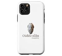 Socrates - I Know Nothing - Ancient Greek Language Quote Case for iPhone 11 Pro