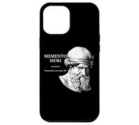 Socrates - Memento Mori Ancient Greek Philosophy Quote Case for iPhone 12 Pro Max