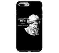Socrates - Memento Mori Ancient Greek Philosophy Quote Case for iPhone 7 Plus/8 Plus