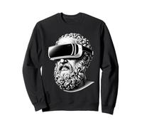 Socrates Modern Art Funny Parody Renaissance Pop Culture Sweatshirt