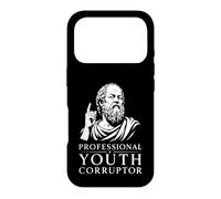 Socrates Official Youth Corruptor Greek Philosopher Case for iPhone 17 Pro