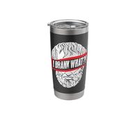 Socrates Philosophy Drinking Design for a Philosophy Student Stainless Steel Insulated Tumbler