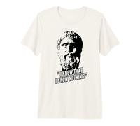 Socrates Philosophy Wisdom Quote Premium T-Shirt