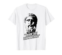 Socrates Philosophy Wisdom Quote T-Shirt