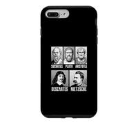 Socrates Plato Aristotle Descartes Nietzsche Philosophy Case for iPhone 7 Plus/8 Plus