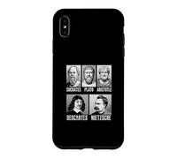 Socrates Plato Aristotle Descartes Nietzsche Philosophy Case for iPhone XS Max