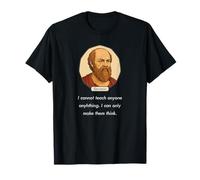 Socrates Said I Cannot Teach Only Make People Think (Dark) T-Shirt