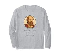 Socrates Said Only True Wisdom is Knowing You Know Nothing Long Sleeve T-Shirt
