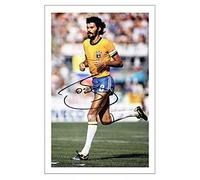 SOCRATES Signed 6X4 Inch Photo Print Pre Printed Signature BRAZIL Football Autograph Gift