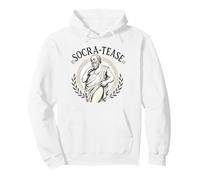 Socrates Socra-tease Funny Greek Philosophy Joke Pullover Hoodie