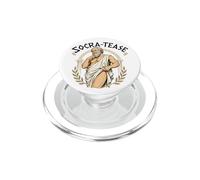 Socrates Socra-tease Funny Philosophy PopSockets PopGrip for MagSafe