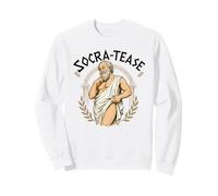 Socrates Socra-tease Funny Philosophy Sweatshirt