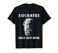 Socrates - Ugly But Wise - Funny Philosophy Humor - v2 T-Shirt