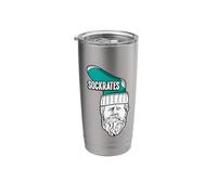 Socrates with a Sock Sockrates for a Philosopher Stainless Steel Insulated Tumbler