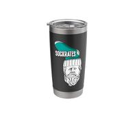 Socrates with a Sock Sockrates for a Philosopher Stainless Steel Insulated Tumbler