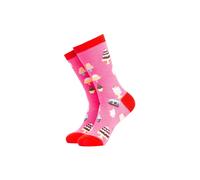 Soctopus Men's Food Design Novelty Cotton Socks in Pink | Size: 9-12 Soctopus Pink 9-12