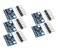 Socueny 5Pcs AD9833 Programmable Microprocessors Serial Interface Sine Square Wave DDS, Signal Generator Module