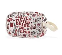 Soda Addict Clear Makeup Bag Soda Drinking Gift Vodka Drinker Gift for Soda Drinking Lover (Save Dr Cbag EU)